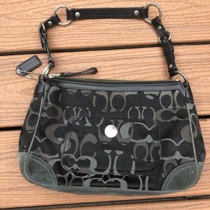 Coach Chelsea optic suede